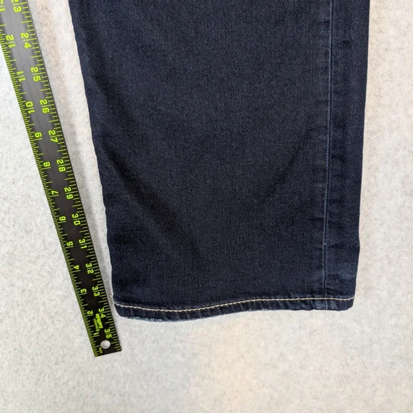 Silver Jeans Zac Men's 34X34 Relaxed Fit Stretch Straight Dark Wash - Picture 8 of 10